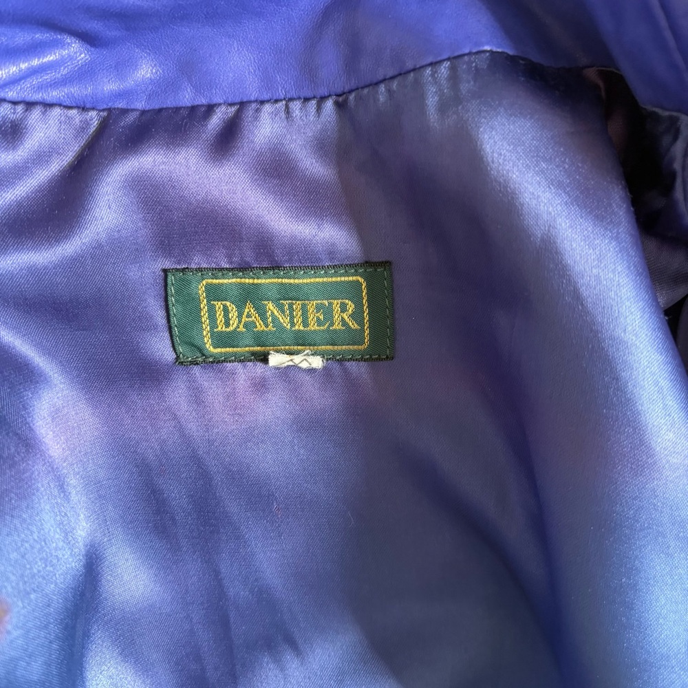 Danier Embroidered Leather Jacket - Picture 5 of 8